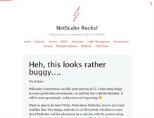 Tablet Screenshot of netscalerrocks.com